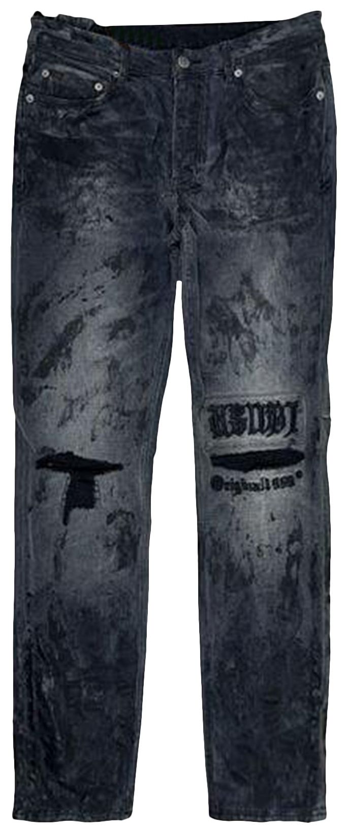 Ksubi Chitch Denim Powder Grey Praying