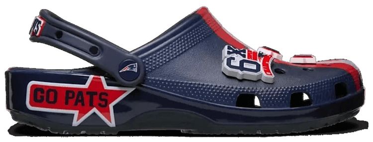 NFL x Crocs Classic Clog New England Patriots