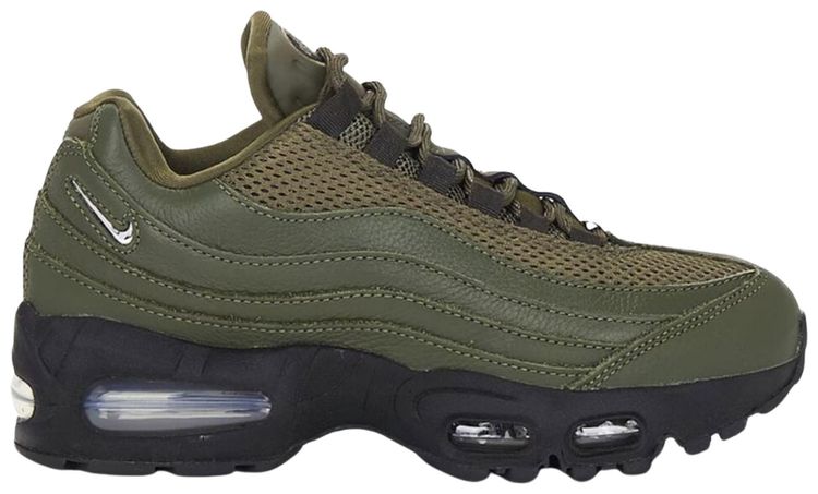 Nike Wmns Air Max 95 Big Bubble Cargo Khaki Jewel Swoosh