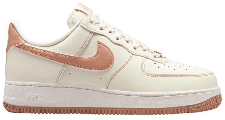 Nike Wmns Air Force 1 Low 07 Sail Rose Gold