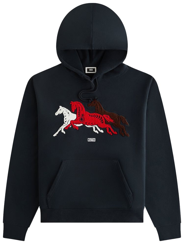 Kith Treats Stallion Nelson Hoodie Black