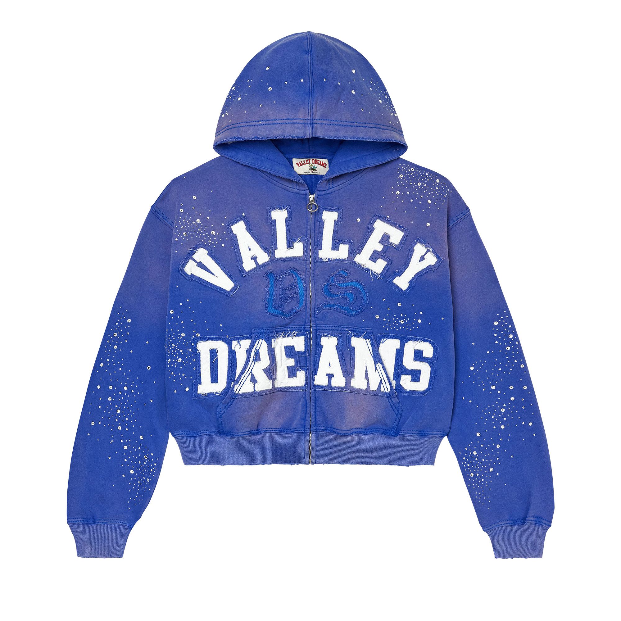Buy Vale Forever Classico Zip Up Hoodie 'Sapphire' - 11451