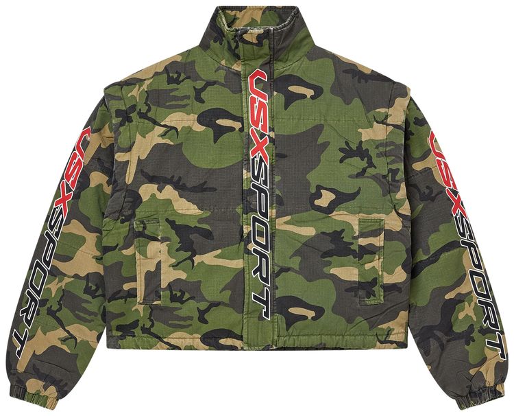 Vale Forever VSX Puffer Jacket GreenCamo