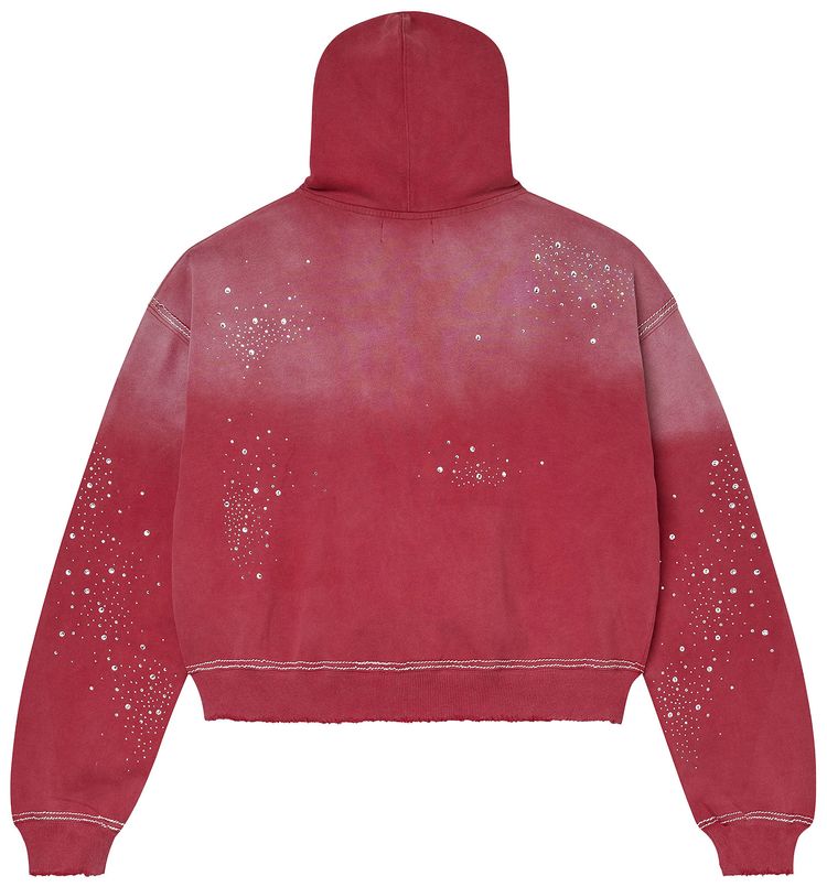 Vale Forever Classico Zip Up Hoodie Ruby