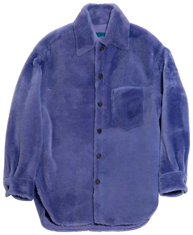 Marni Buttoned Reversible Jacket Prune Violet