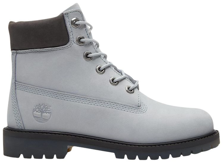 Timberland 6 IInch Junior Waterproof Boot Glacier Grey
