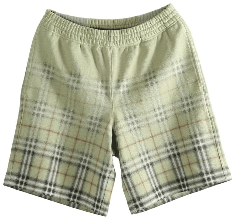 Burberry Check Shorts Glade Green IP Check