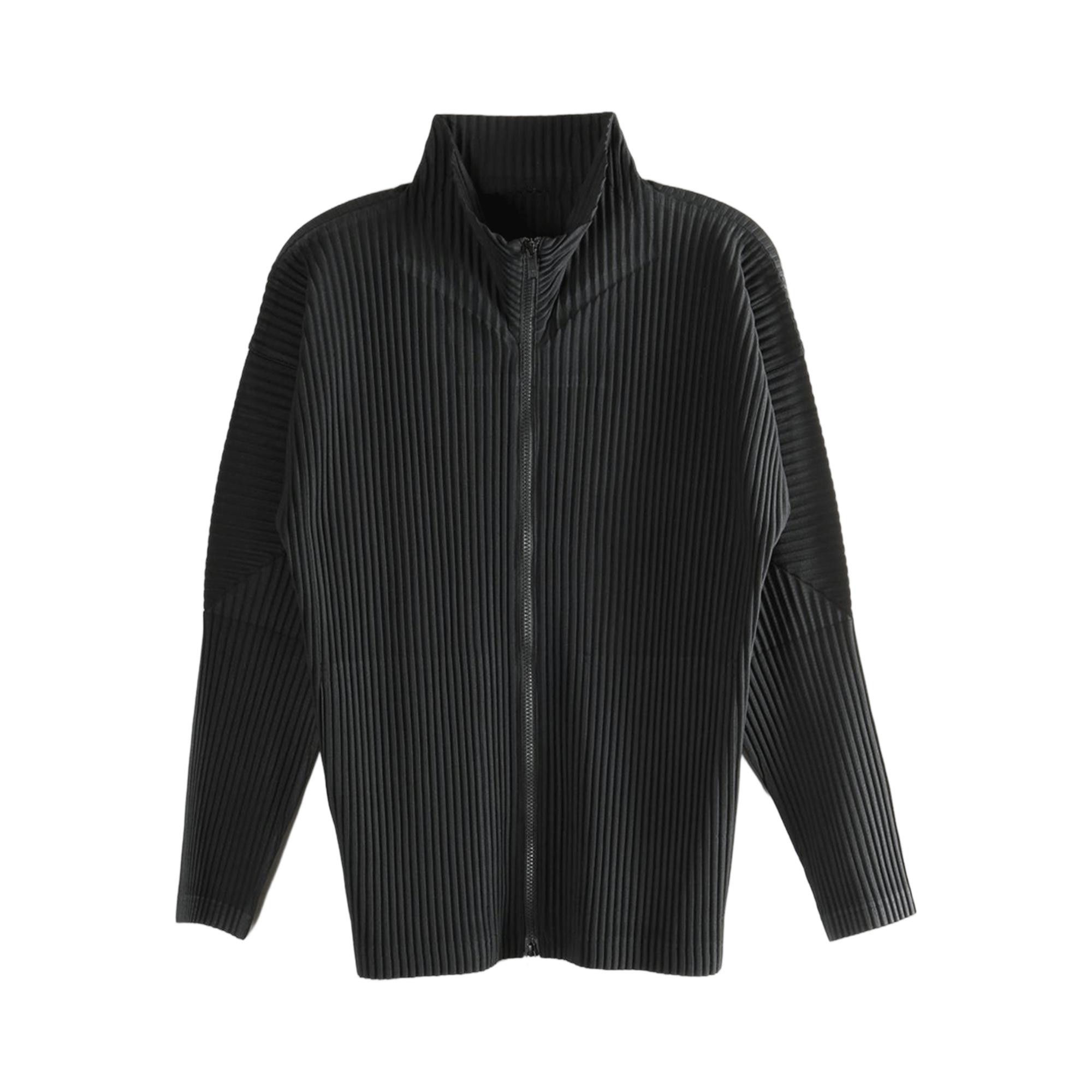 カーディガン オムプリッセ イッセイミヤケ ベーシック Homme Plisse