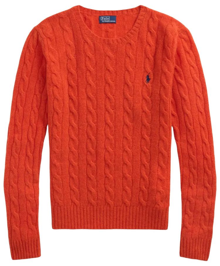 Polo by Ralph Lauren Long Sleeve Pullover Alloy Orange