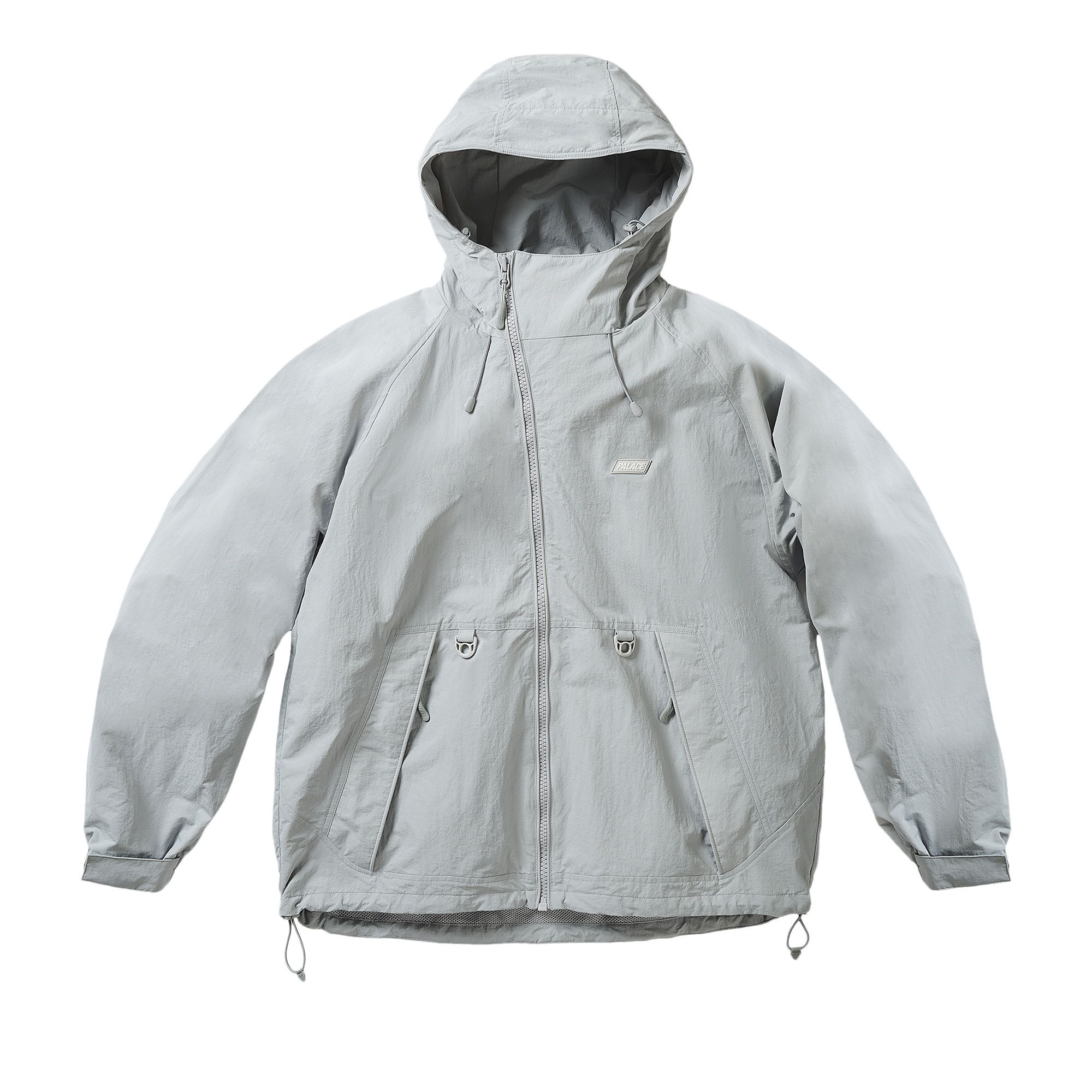 Buy Palace Asym Shell Jacket 'Concrete Grey' - P30JK042 | GOAT