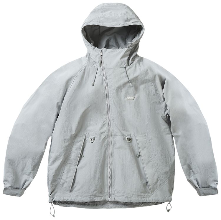 Palace Asym Shell Jacket Concrete Grey