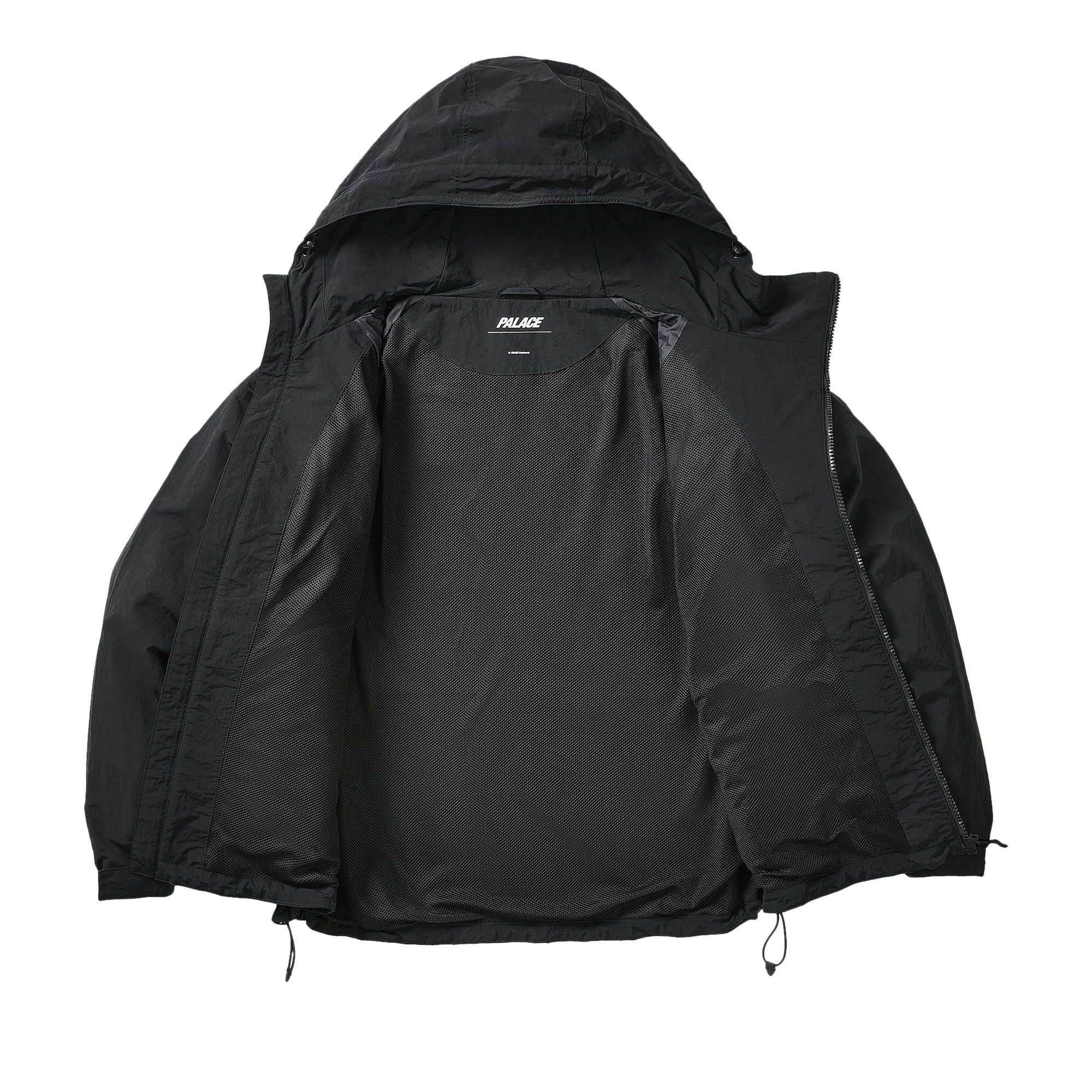 Buy Palace Asym Shell Jacket 'Black' - P30JK036 | GOAT