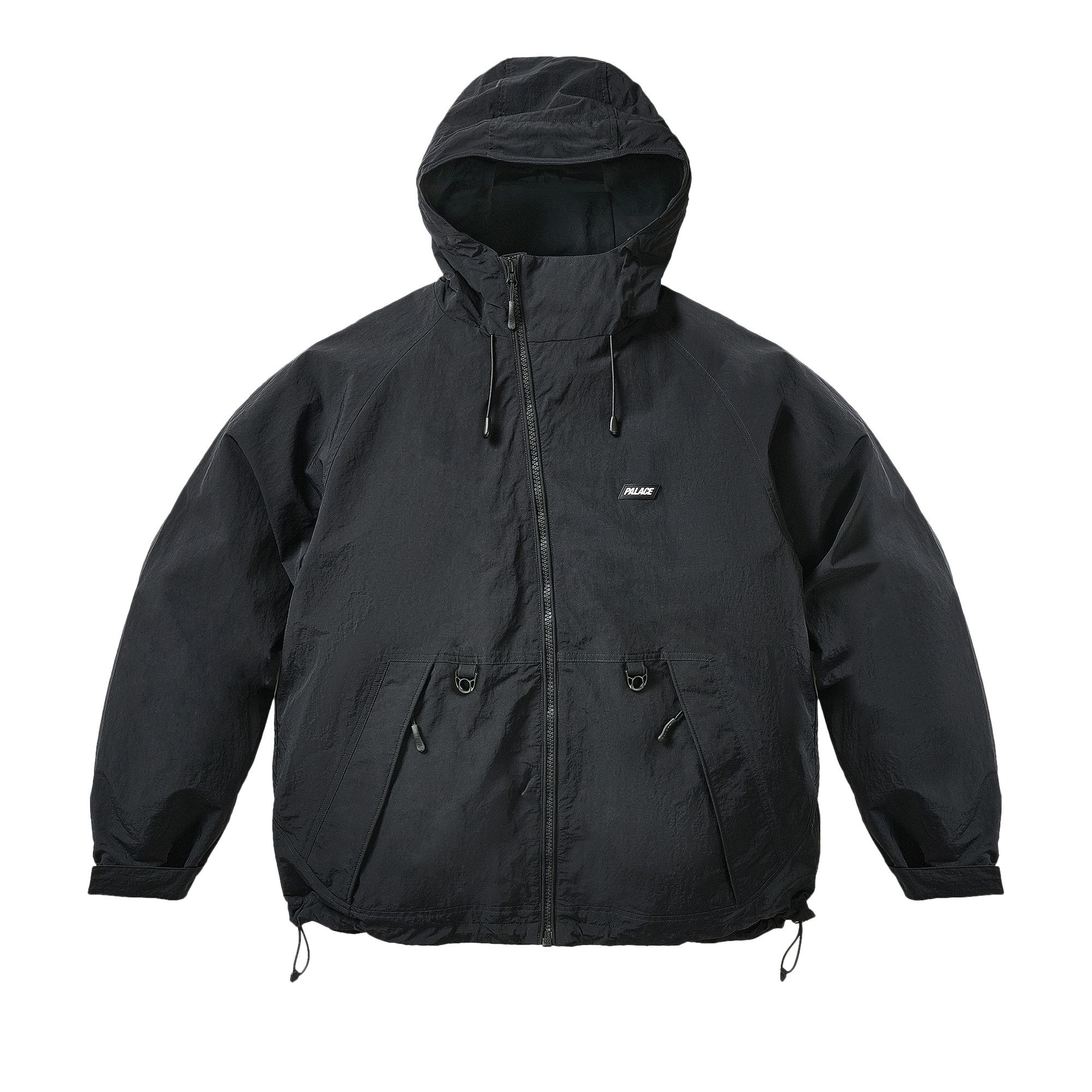 Buy Palace Asym Shell Jacket 'Black' - P30JK036 | GOAT