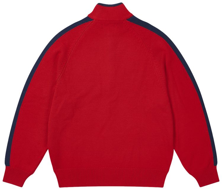 Palace Established Zip Funnel Knit Truest Red