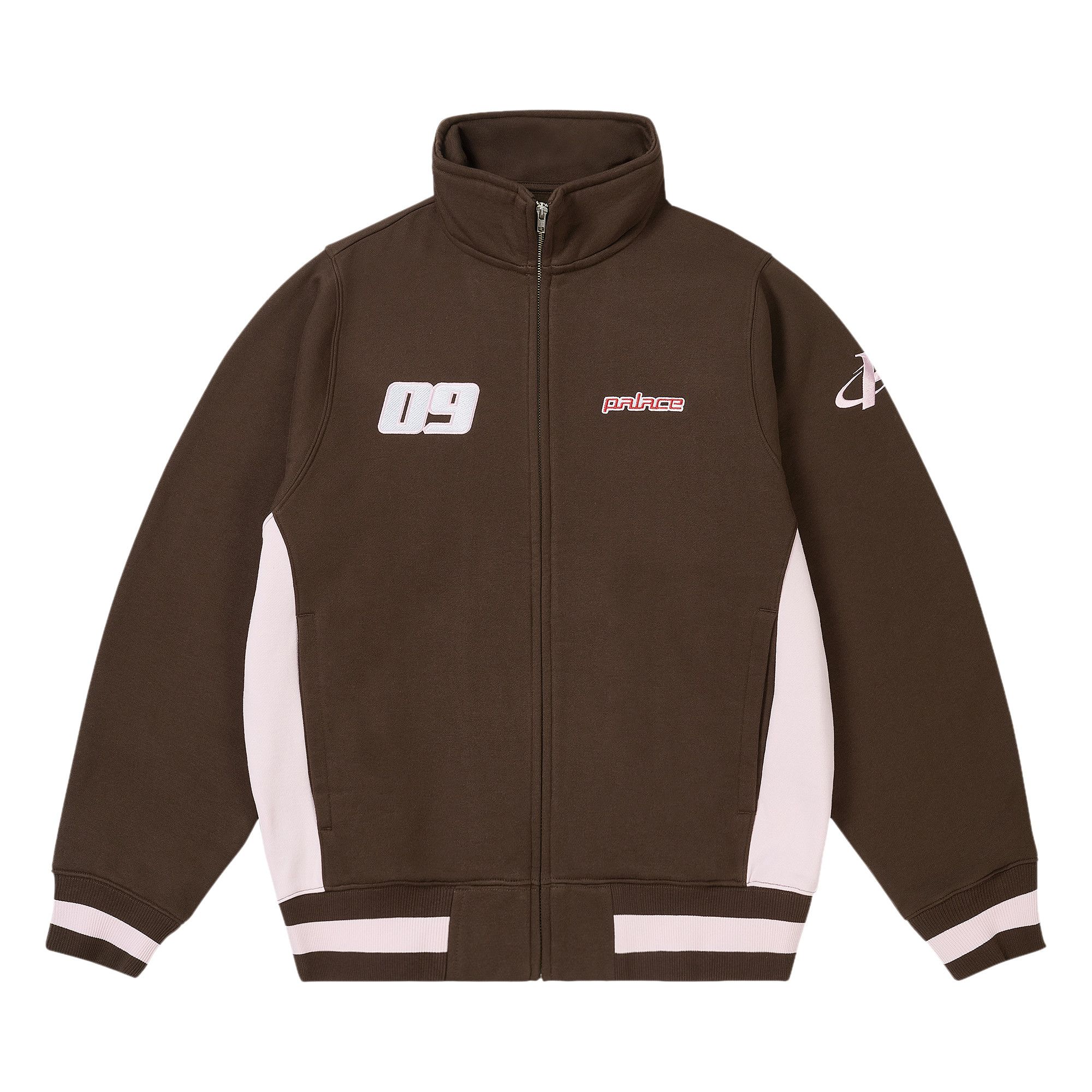 Buy Palace Linky Zip Funnel 'Fox' - P30CS012 | GOAT