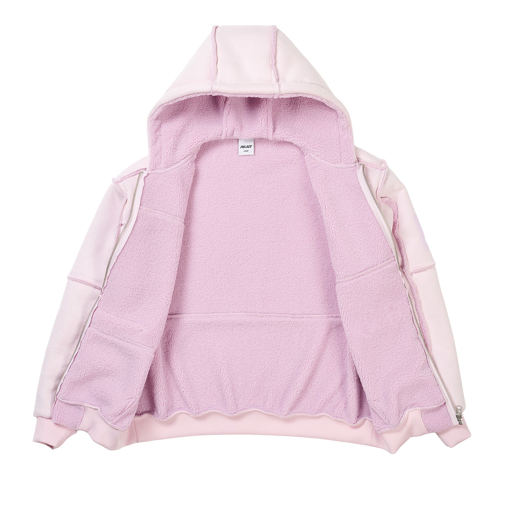 Buy Palace Patch Me Up Shearling Jacket 'Sweet Pink' - P30JK046 | GOAT