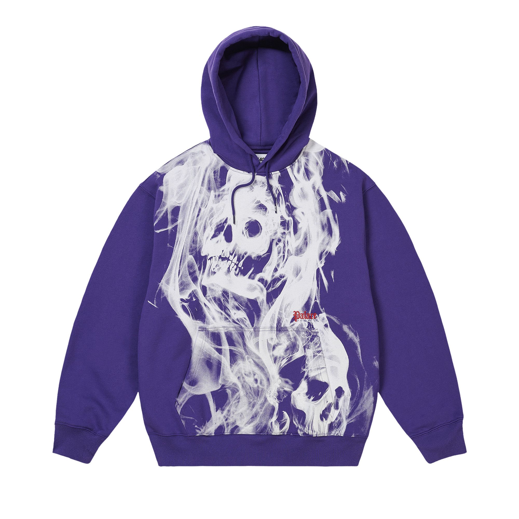 パープル　PALACE Smoked Waffle Longsleeve 即完 Buy Palace Smoked Hood 'Sour Grape' - P30CS014 | GOAT