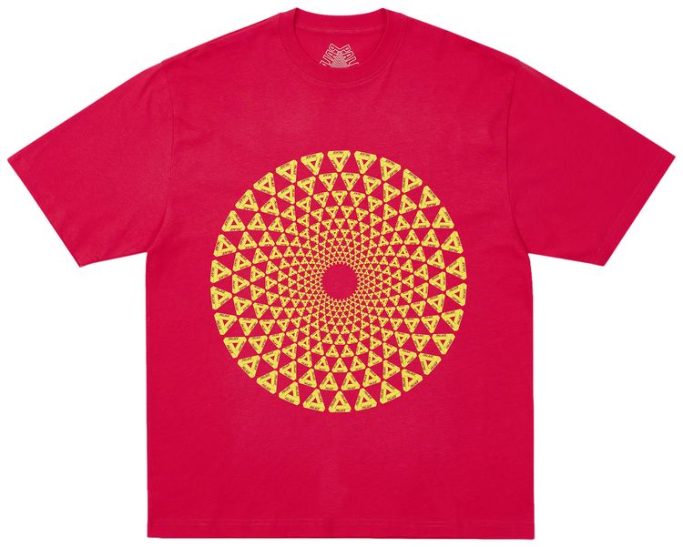 Palace Swirly T Shirt Truest Red