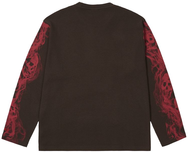 Palace Smoked Waffle Long Sleeve Fox