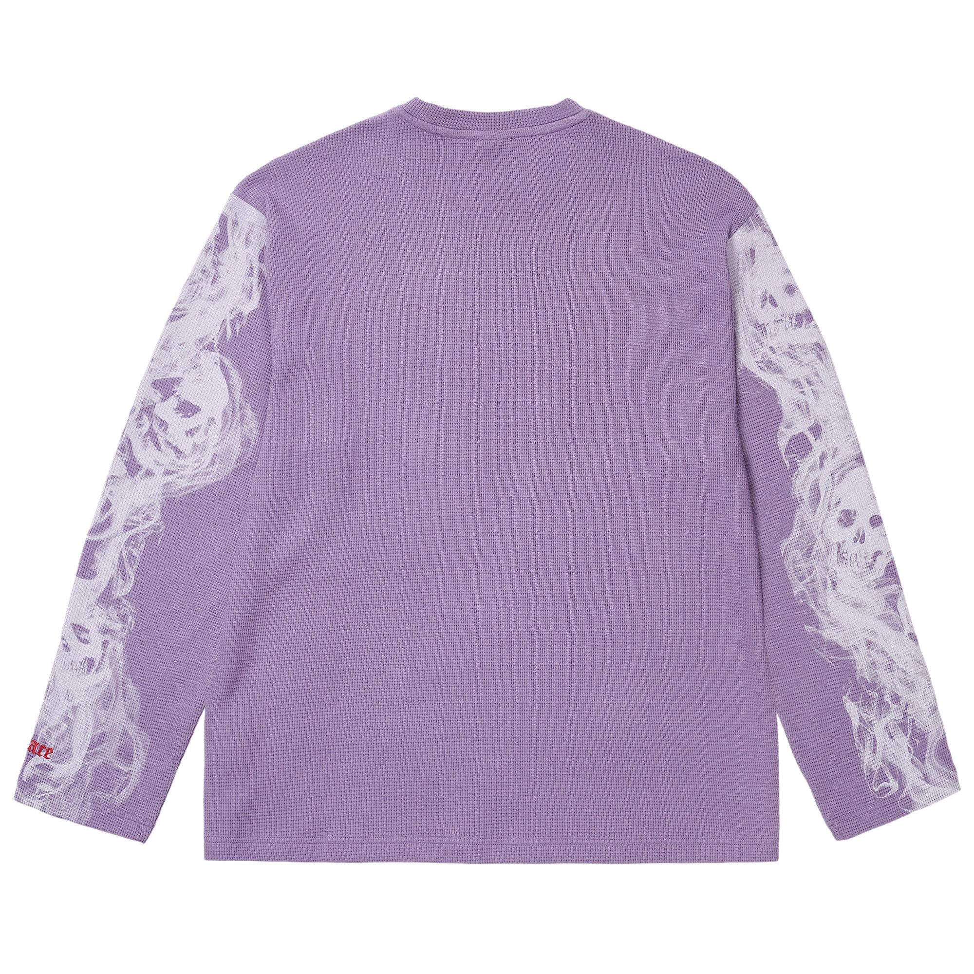 PALACE Smoked Waffle Longsleeve Black XL 【公式通販】