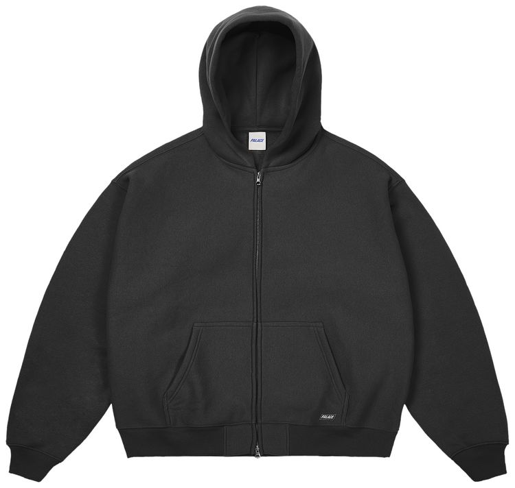 Palace Zip Hood Black