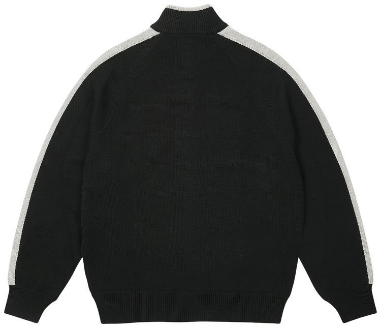 Palace Established Zip Funnel Knit Black