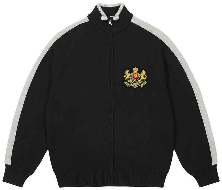 Palace Established Zip Funnel Knit Black