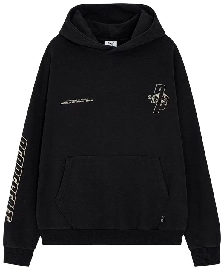 Puma x Represent Long Sleeve Hoodie Black