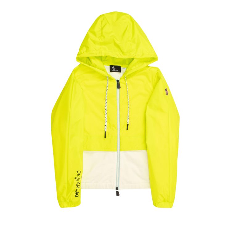 Moncler Grenoble Daynamic Zip Up Cardigan Ivory