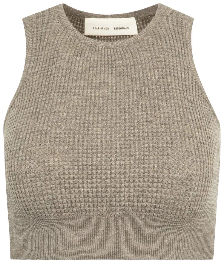 Fear of God Essentials Waffle Sport Tank Homestead Heather
