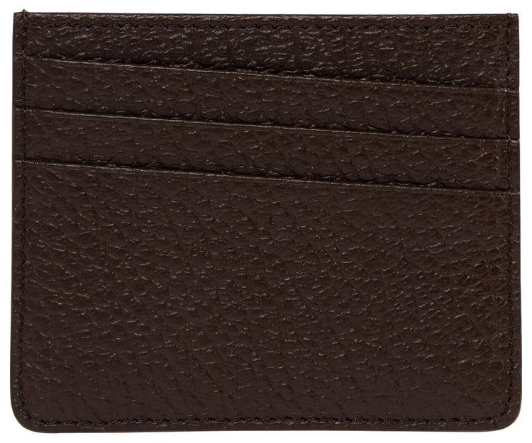 Maison Margiela Card Holder Slim 6CC Brown