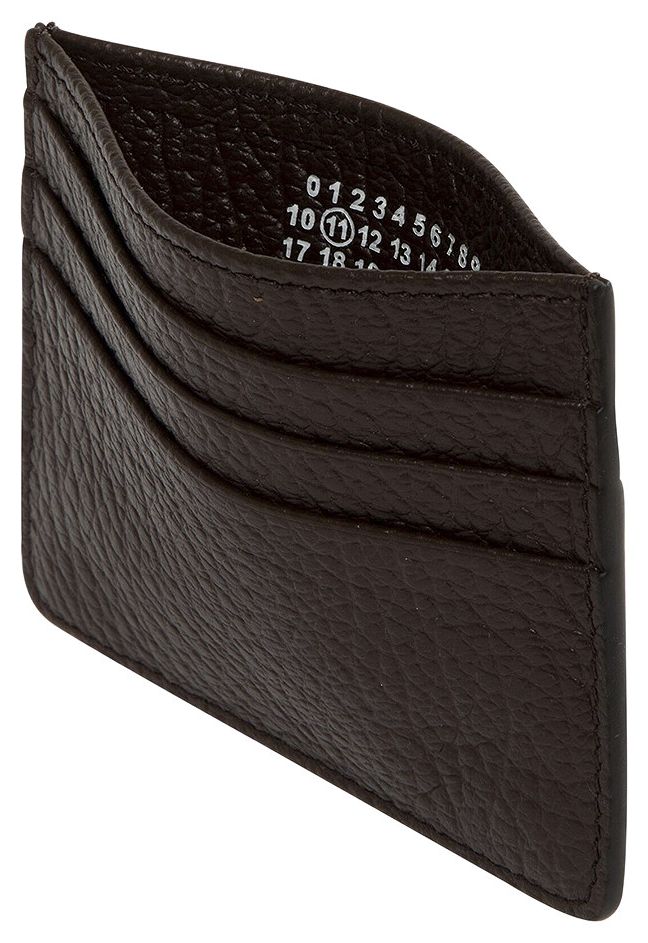 Maison Margiela Card Holder Slim 6CC Brown