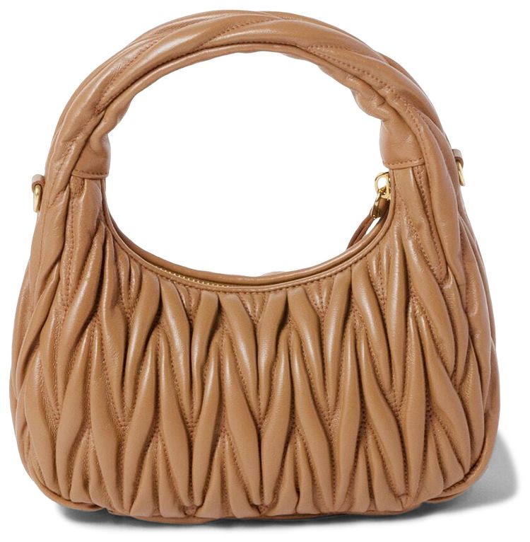 Miu Miu Wander Handbag Caramel