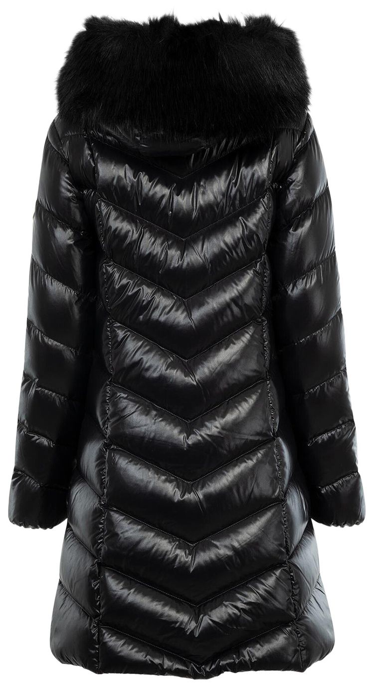 Moncler Fulmarus Long Coat Black
