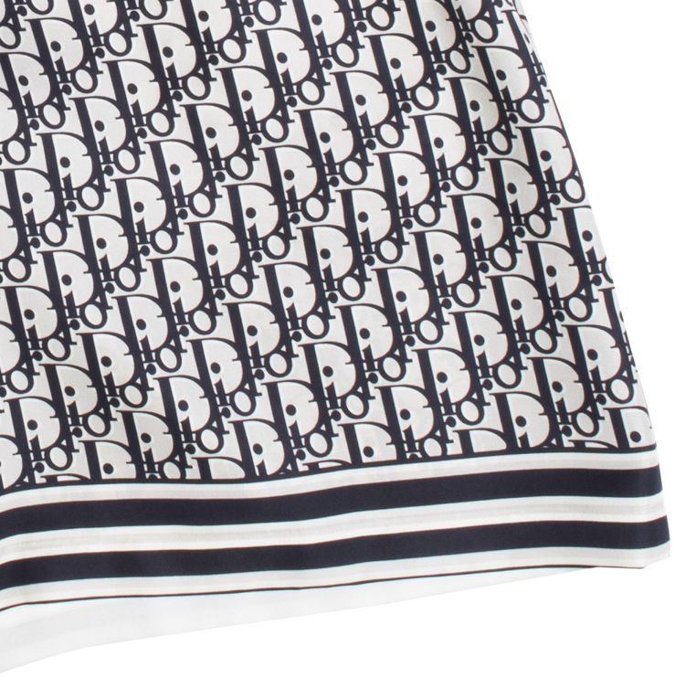 Dior Oblique Twill Shorts Navy