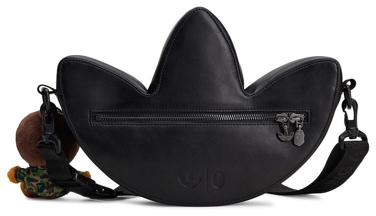 Adidas x BAPE Trefoil Shoulder Bag Black