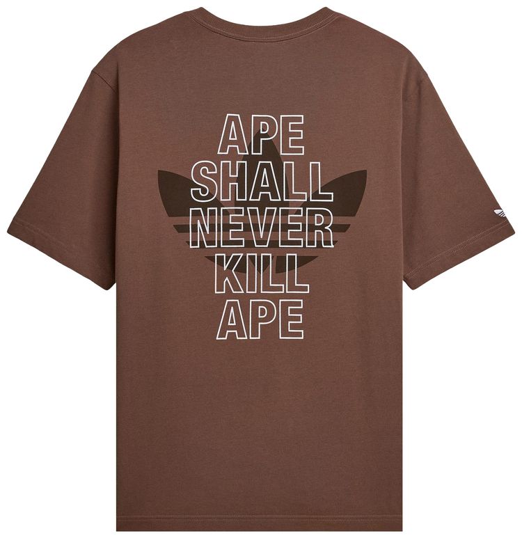 Adidas x BAPE SSL Tee Earth Strata