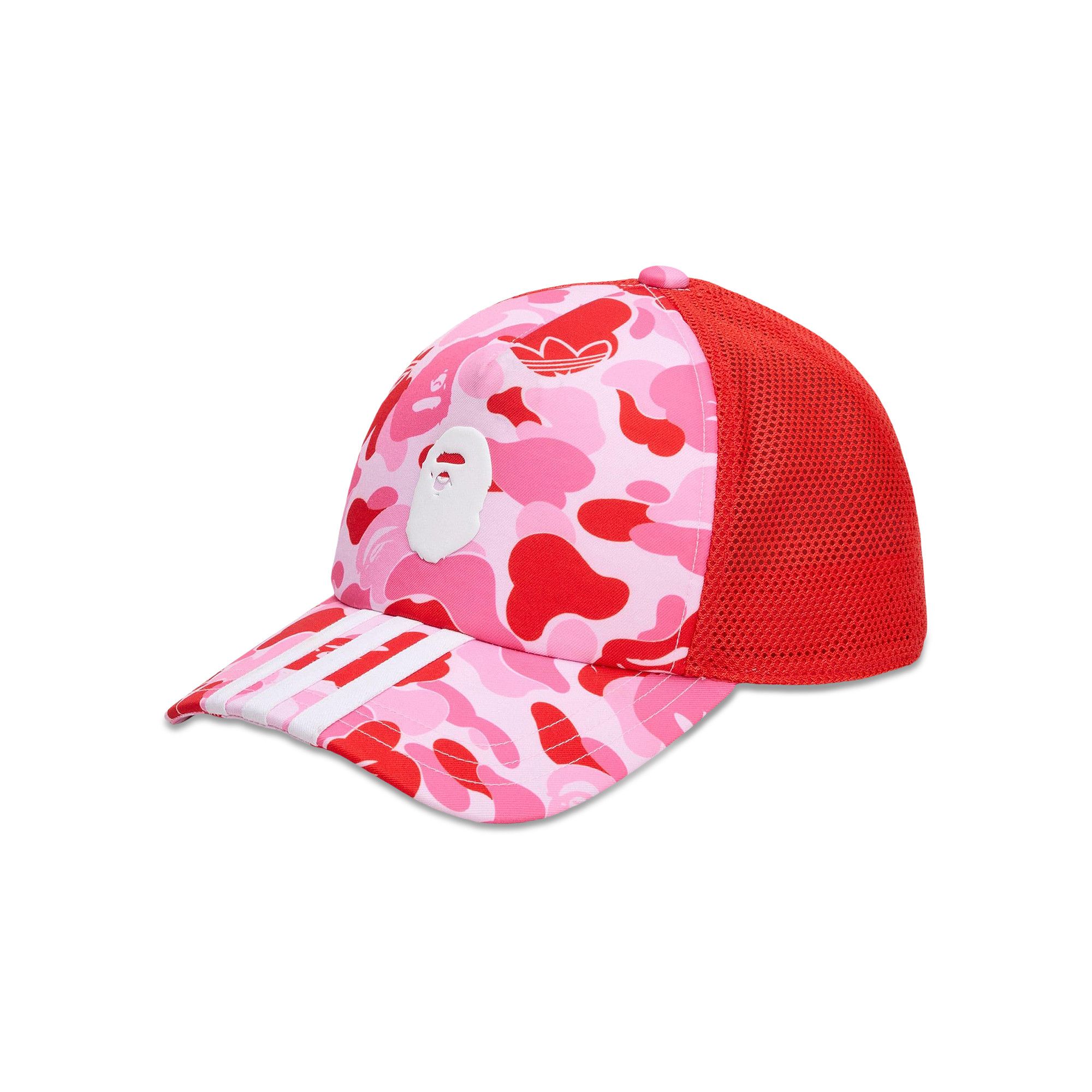 adidas TRUCKER CAP BAPE クリアピンク Buy Adidas x BAPE Trucker Cap 'Clear Pink' - KF4919 | GOAT
