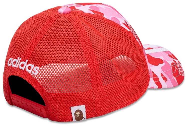 Adidas x BAPE Trucker Cap Clear Pink