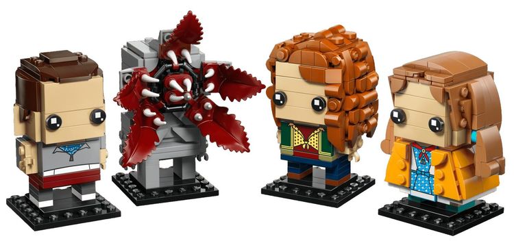 LEGO Netflix Stranger Things Eleven Max Demogorgon and Holly Figures Set
