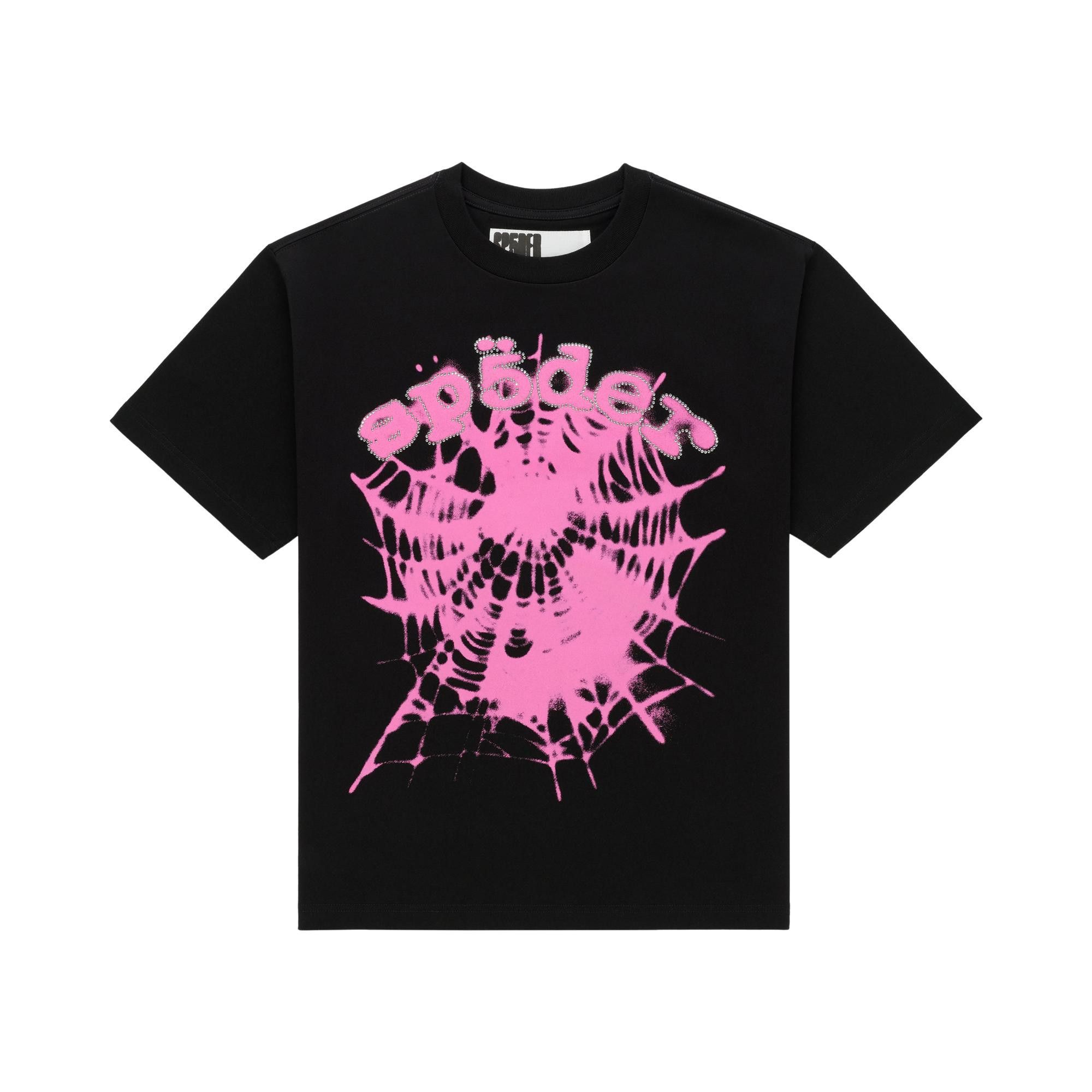 t*2様 SP5DER Web Graphic T-Shirt Black サイ Buy Sp5der OG Web Tee 'Black' - TE015SS26BLK | GOAT