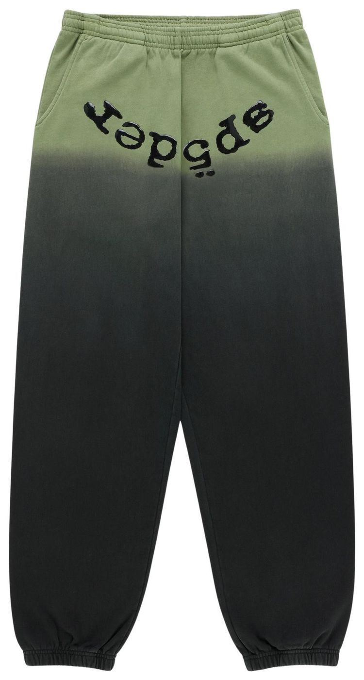 Sp5der OG Web Ombre Sweatpant Black
