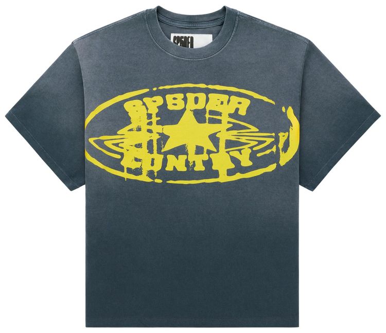 Sp5der Cuntry Tee Slate Grey