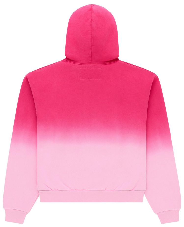 Sp5der OG Web Ombre Hoodie Pink