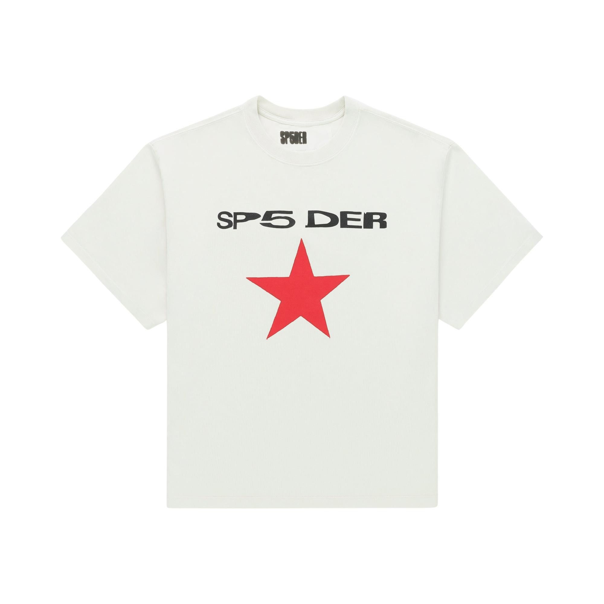 Buy Sp5der Five Point Tee 'White' - TE022SS26WHT | GOAT