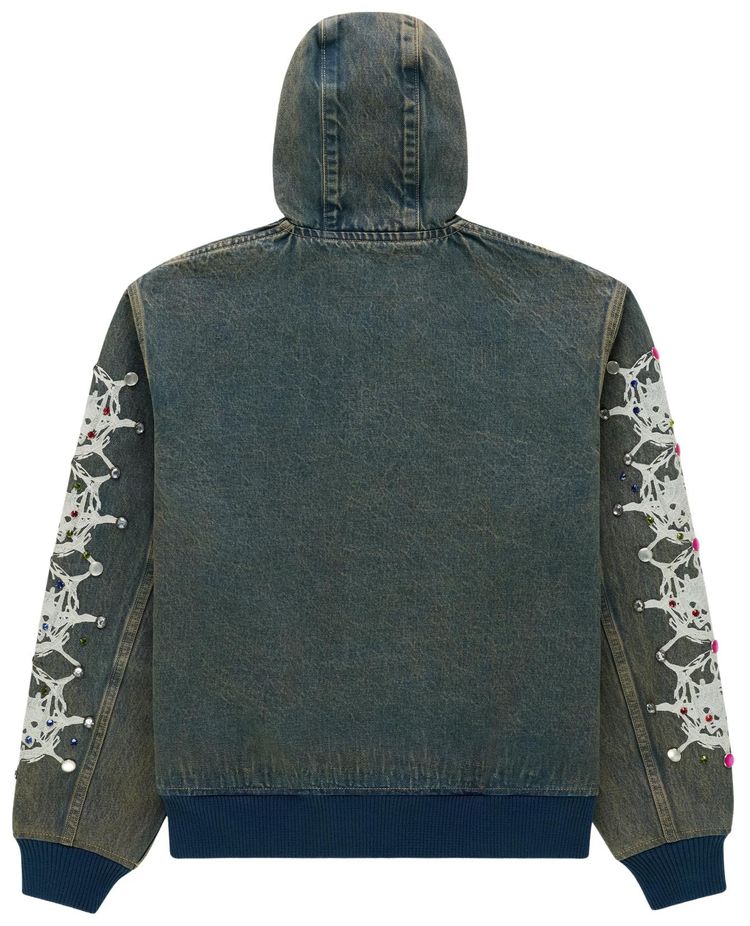 Sp5der Webstone Denim Jacket Indigo