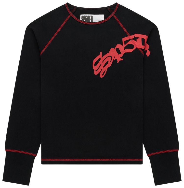 Sp5der Oxy Long Sleeve Black