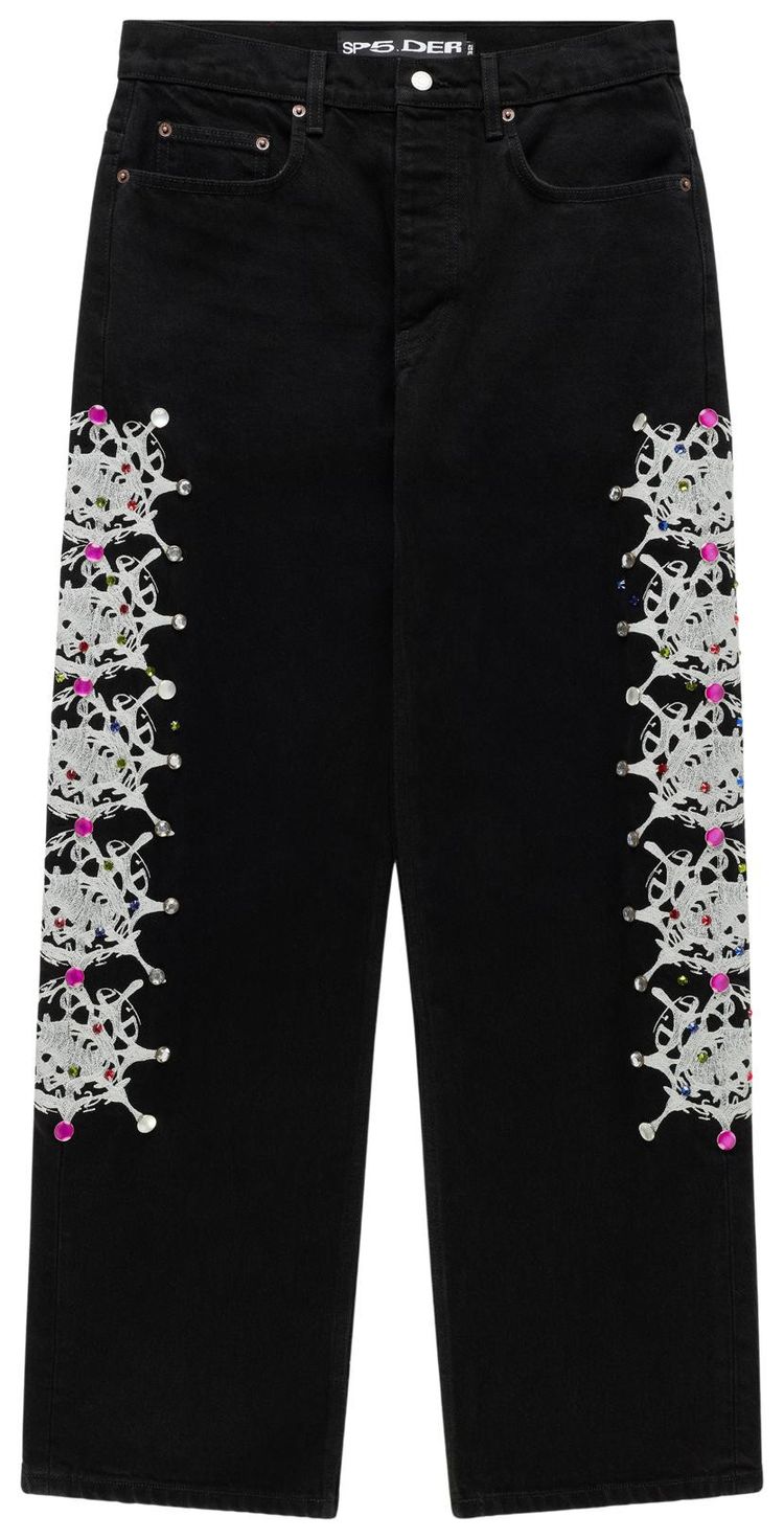 Sp5der Webstone Denim Black