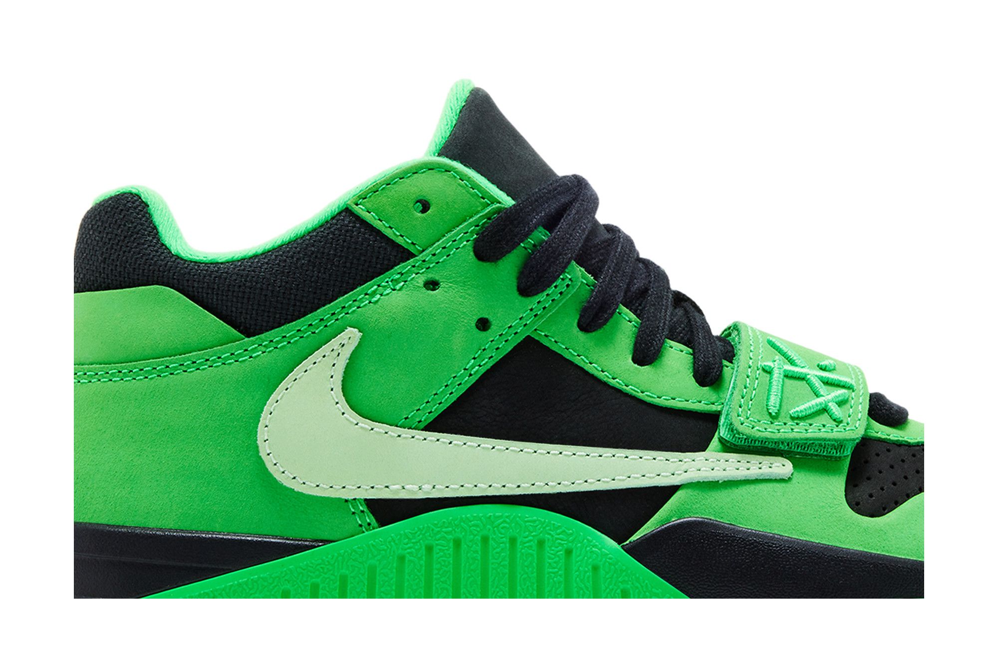 Buy Travis Scott x Air Jordan Jordan Jumpman Jack TR 'Green Spark