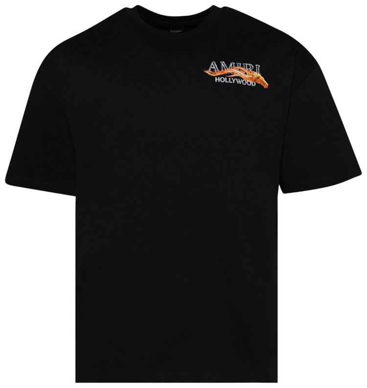 Amiri Hollywood Horse Tee Black